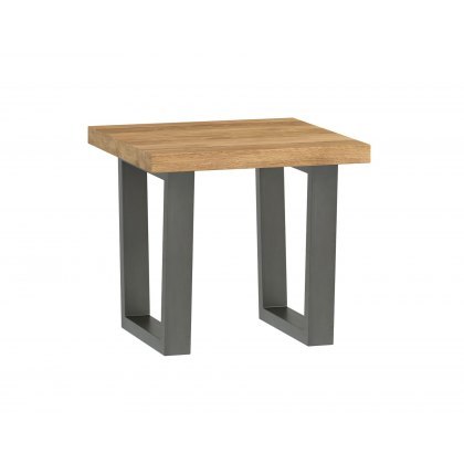 Forge Industrial Lamp Table