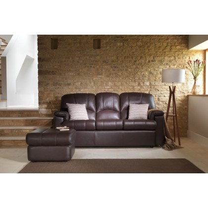 G Plan Chloe Leather Footstool