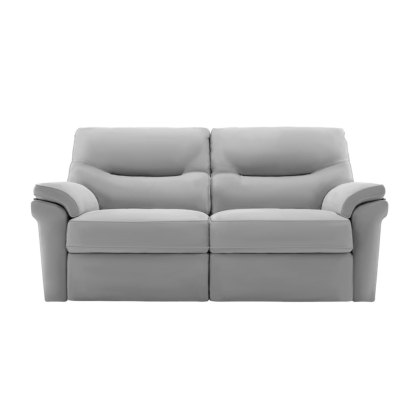 G Plan Seattle Leather 2.5 Seater Sofa