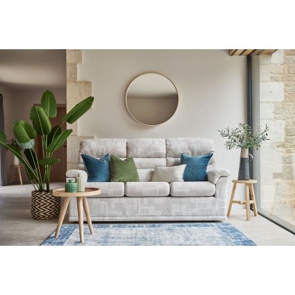 G Plan Malvern Fabric 3 Seater 3 Cushion Sofa