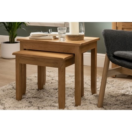 Chester Oak Nest Of Tables Chester Oak Nest Of Tables