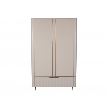 Lily Painted Mahogany Double Wardrobe