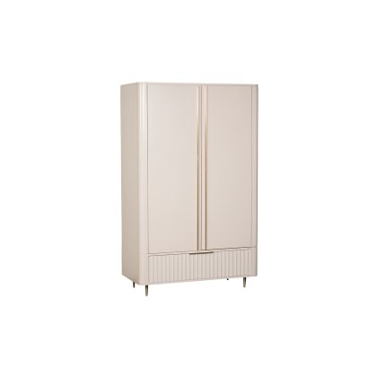 Lily Painted Mahogany Double Wardrobe