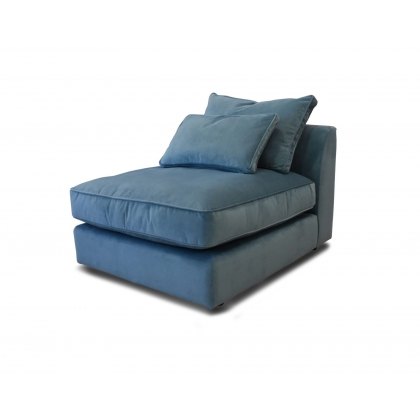 Hadleigh Fabric Armless Unit