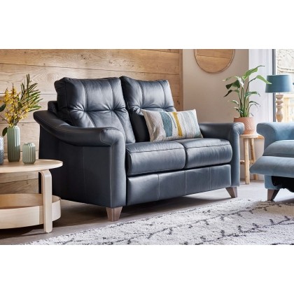 G Plan Riley Leather Small Sofa