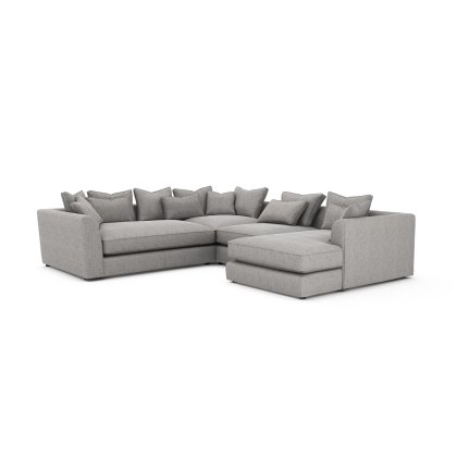 Hadleigh 4 Seater Sectional Small Corner Chaise Sofa