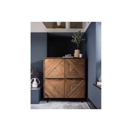 Hudson Solid Oak Highboard