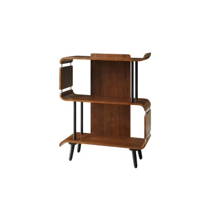 Vienna Short Bookcase - Walnut
