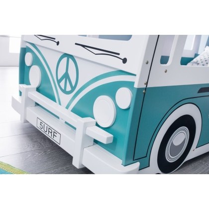 Campervan Surf Bunk Bed with Peace Symbol