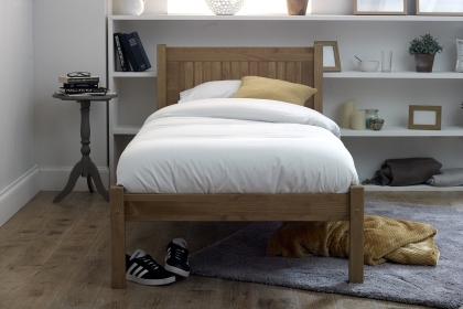 Capri Wooden Pine Slatted Bed Frame