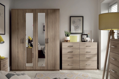 Malena 4 Drawer Midi Chest of Drawers