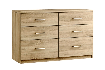 Malena 6 Drawer Twin Chest of Drawers