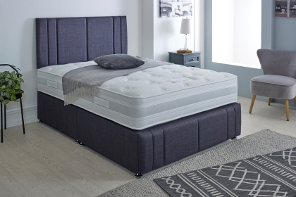 Dura Beds Georgia Divan Bed with FREE York Headboard