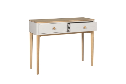 Vida Living Marlow Dressing Table in Cashmere Oak and Taupe