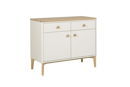 Vida Living Marlow Small Sideboard in Cashmere Oak and Taupe