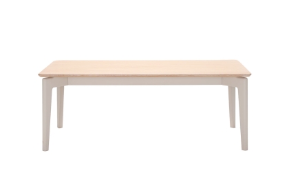 Vida Living Marlow Coffee Table in Cashmere Oak and Taupe