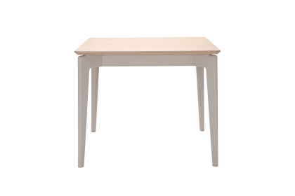 Vida Living Marlow 90cm Dining Table in Cashmere Oak and Taupe