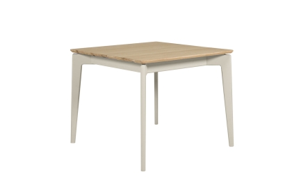 Vida Living Marlow 90cm Dining Table in Cashmere Oak and Taupe