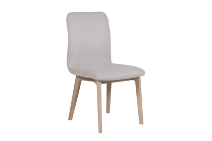 Vida Living Marlow Fabric Dining Chair in Natural