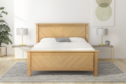 Kendo American Oak Bed Frame