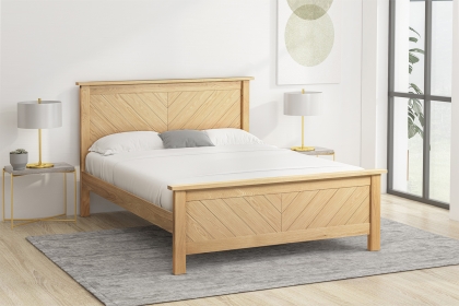 Kendo American Oak Bed Frame