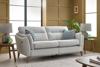 Cornwall 3 Seater Reclining Lounger Sofa