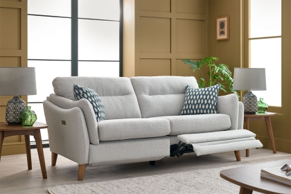 Cornwall 3 Seater Reclining Lounger Sofa