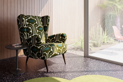 Orla Kiely Alma Accent Chair