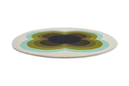 Orla Kiely Sunflower Olive Rug