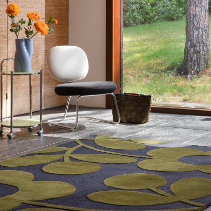 Orla Kiely Sprig Stem Marine Rug