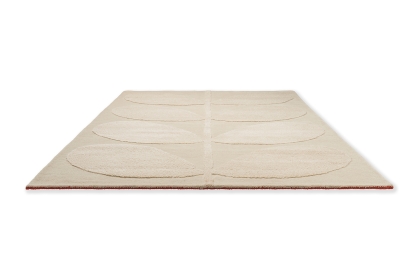 Orla Kiely Solid Stem Ecru Rug