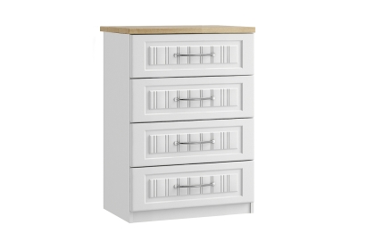 Panorama 4 Drawer Midi Chest of Drawers