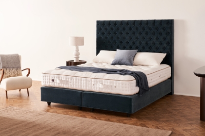Vispring Tiara Superb Pocket Sprung Shallow 17cm Base Divan Bed & Mattress