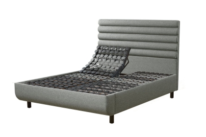 TEMPUR® Arc Adjustable Disc Bed Frame with Vectra Headboard TEMPUR® Arc Adjustable Disc Bed Frame with Vectra Headboard