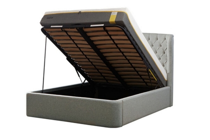 TEMPUR® Holcot Ottoman Bed Base in Shetland Mercury TEMPUR® Holcot Ottoman Bed Base in Shetland Mercury