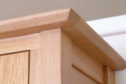 Devon Solid Oak 3 Over 4 Chest of Drawers