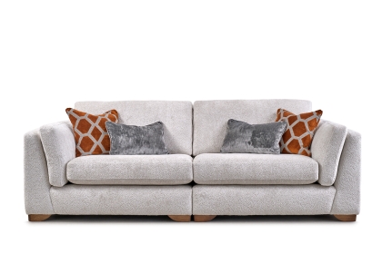 Milton Upholstered 4 Seater Split Sofa