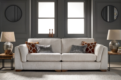Milton Upholstered 3 Seater Sofa