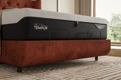 TEMPUR® Arc Disc Bed Ottoman Bed Frame with Luxury Headboard TEMPUR® Arc Disc Bed Ottoman Bed Frame with Luxury Headboard