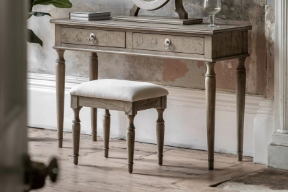 Gallery Direct Rustique French Colonial Dressing Table Stool Gallery Direct Rustique French Colonial Dressing Table Stool