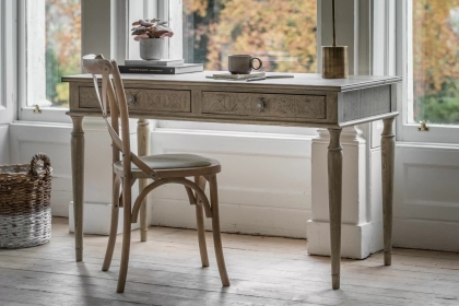 Gallery Direct Rustique French Colonial 2 Drawer Desk