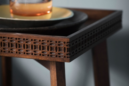 Gallery Direct Boho Retreat Bedside Table Gallery Direct Boho Retreat Bedside Table