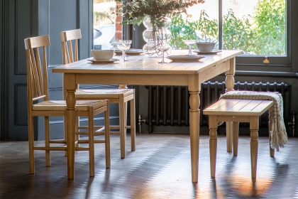 Gallery Direct Eton Oak 180/230cm Ext Dining Table