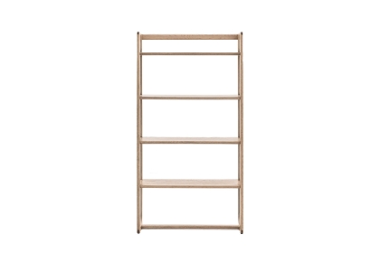 Gallery Direct Craft Smoked Oak Large Open Display Unit Gallery Direct Craft Smoked Oak Large Open Display Unit