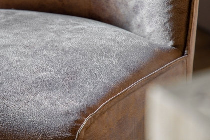 Gallery Direct Set of 2 Tarnby Bar Stools in Tan Brown Leather Gallery Direct Set of 2 Tarnby Bar Stools in Tan Brown Leather