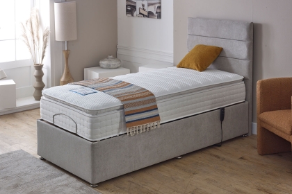 Adjust-A-Bed Gel-Flex Pillowtop Electric Adjustable Divan Bed Adjust-A-Bed Gel-Flex Pillowtop Electric Adjustable Divan Bed
