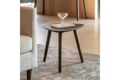 Gallery Direct Hatfield Smoked Oak Side Table