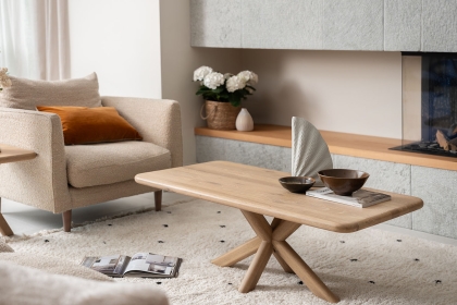 Flynn Natural Oak Coffee Table
