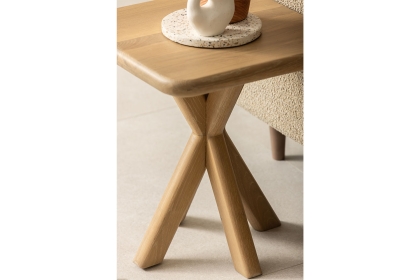 Flynn Natural Oak Lamp Table