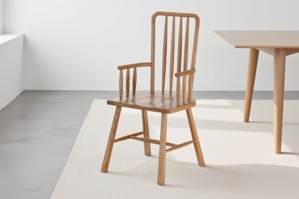 Gallery Direct Wycombe Oak Carver Dining Chair Gallery Direct Wycombe Oak Carver Dining Chair